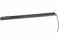 Digitus Monitorovacia jednotka RACK PDU vertikálna DIN49440 zástrčka 18xNF-C61-314 (E) 16A-DN-IP-V-2-18E