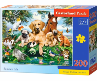 Puzzle 200 elementów - Letni kumple