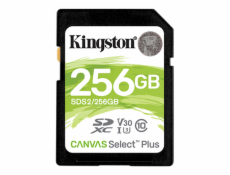 Kingston 256GB SecureDigital Canvas Select Plus (SDXC) 100R 85W Class 10 UHS-I