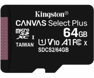 Kingston Canvas Select Plus microSDXC 64GB SDCS2/64GBSP