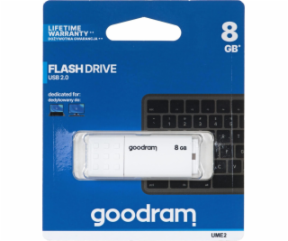 Pamäť GoodRam GOODRAM FLASHDRIVE 8GB UME2 USB 2.0 WHITE P...