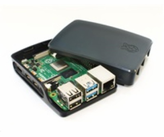 Kryt Raspberry case Original černá pro Raspberry Pi 4 B