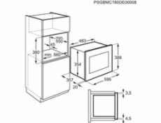 Electrolux LMS4253TMK vstavaná mikrovlnná rúra s grilom