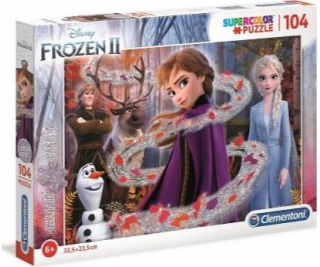 Clementoni Clementoni Puzzle 104el s trblietkami Frozen 2...