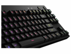 Logitech herní klávesnice G PRO RGB/ mechanická/ GX Blue/ USB/ US layout/ černá