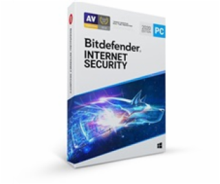 Bitdefender Internet Security - 3PC na 1 rok- elektronick...