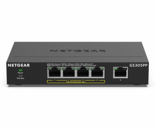 Netgear GS305PP Unmanaged Gigabit Ethernet (10/100/1000) ...