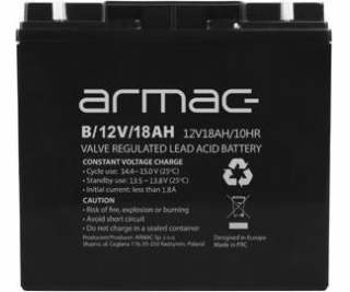 Universal gel battery for Ups Armac B/12V/18Ah