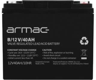 Universal gel battery for Ups Armac B/12V/40Ah