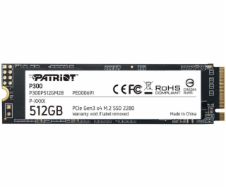 Patriot P300 512GB, P300P512GM28 SSD 512GB PATRIOT P300 M...