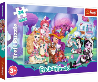 Puzzle 24 MAXI elementy Wesoły świat Enchantimals