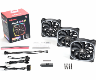 SquA RGB 3 Fan Pack 120x120, Gehäuselüfter