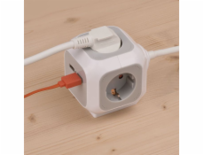 Brennenstuhl USB-Charger 4-fold Socket Cube