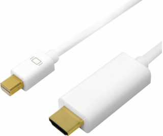 LogiLink DisplayPort Mini - HDMI kábel 2m biely (CV0123)