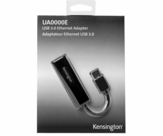 Kensington UA0000E USB 3.0 Ethernet Adapter černá