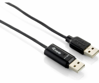 Kábel USB Equip USB-A - USB-A 1.8 m Czarny (133339)