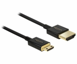 Kábel Delock HDMI Mini - HDMI 2m czarny (84778)