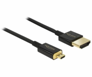 Delock Kábel High Speed HDMI s Ethernetom - HDMI-A samec ...