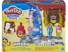 Play-Doh Drizzy Eismaschine mit Toppings, Kneten