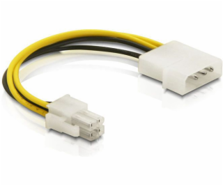 Delock Adaptér Molex 4-pin - P4 15 cm