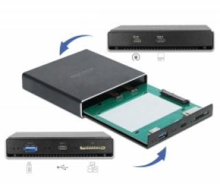 Externes Gehäuse für 2.5” SATA HDD / SSD, Laufwerksgehäuse