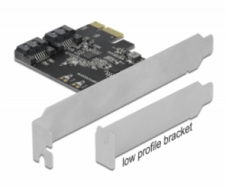 Delock Karta PCI Express SATA se 2 porty - Low Profile