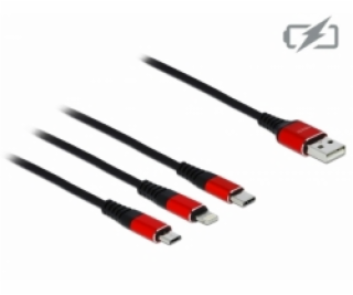 USB Ladekabel 3-in-1 für Lightning / Micro USB / USB C