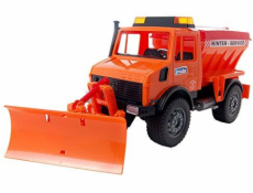 MB-Unimog Winterdienst mit Räumschild, Modellfahrzeug