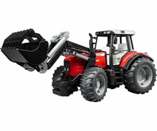 Bruder Traktor Massey Ferguson 7480 s čelným nakladačom, ...