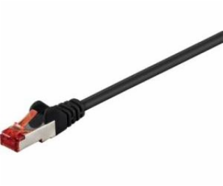 Goobay Patchcord S/FTP PiMF Cat.6 LSZH čierny 30m (68699)