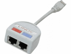 Lindy Lindy Port Doubler UTP 2x 10/100BT RJ-45 Splittercat. 5 2xEt