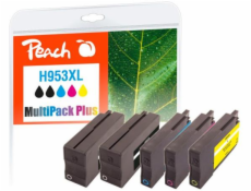 PEACH kompatibilní cartridge HP No. 953XL, Multi-Pack-Plus, 2x bk, 1x c,m,y; 2x43/3x20ml