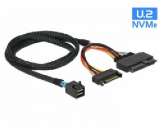 Adapterkabel SFF-8643 > U.2 SFF-8639 + SATA Stromanschluss