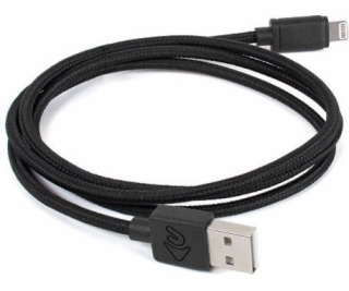 Kábel USB OWC USB-A - Lightning 1 m Czarny (NWTCBLUSBL1MB)