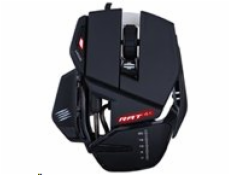 MadCatz Mad Catz myš R.A.T. 4+, Precizně zpracovaná herní myš Mad Catz R.A.T. 4+ v černé barvě