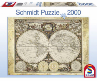 Puzzle Historische Weltkarte