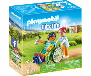 Playmobil 70193 Pacient na vozíku