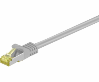 RJ-45 Patchkabel Cat 6.a S/FTP (PIMF), mit Cat.7 Rohkábel