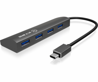 RAIDSONIC ICY BOX USB Hub, 4port, USB C/4x USB