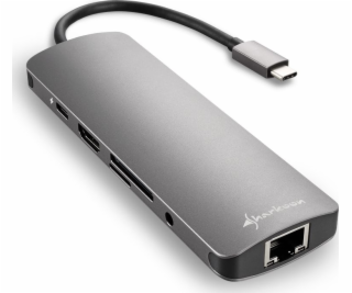 USB 3.0 Type C Combo adaptér, Dockingstation