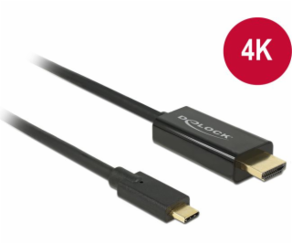 Delock Kábel USB Type-C™ samec > HDMI samec (DP Alt Mód) ...