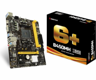 Biostar B450MH motherboard AMD B450 Socket AM4 micro ATX