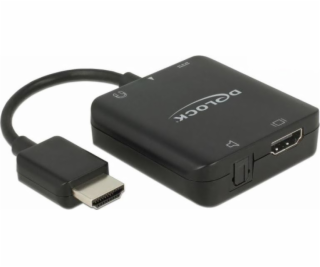 Delock HDMI Audio Extractor 4K 60 Hz compact