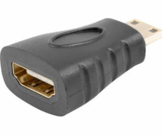 LANBERG redukcia HDMI (F) na HDMI MINI (M), čierny