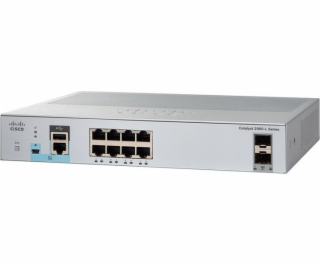 Catalyst C1000-8T-2G-L, 8x 10/100/1000 Ethernet ports, 2x...