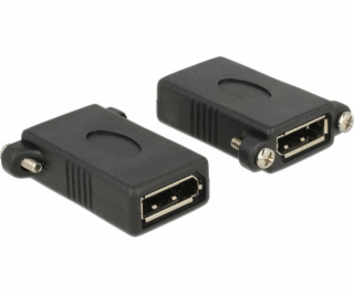 DeLOCK 85123 Displayport-Adapter DP / DP Bu/Bu černá