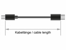 Delock USB 3.1 Gen 1 (5 Gbps) kábel Type-C na Type-C 2 m 5 A E-Marker