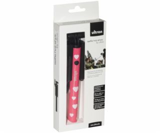 Ultron Selfie Cable mini Hot Shot pink / white / heart