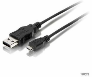 equip 128523 USB2.0 Kabel USB-A Stecker auf microUSB-B St...