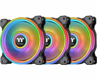 Riing Quad 14 RGB Radiator Fan TT Premium Edition 3 Pack,...